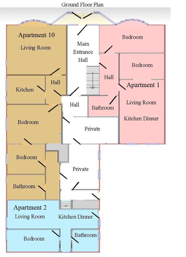 Beach Court Holiday Apartments Skegness Luaran gambar
